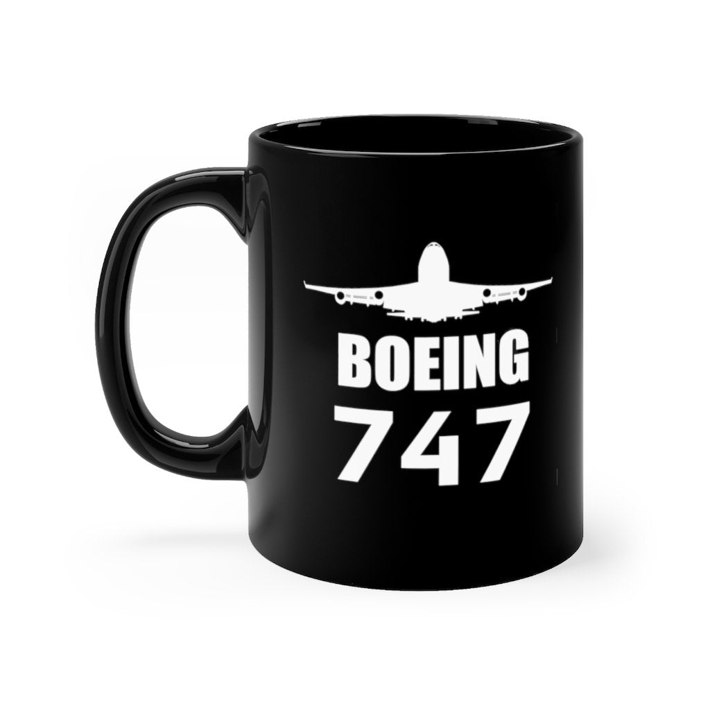 BOEING 747  DESIGNED MUG Printify