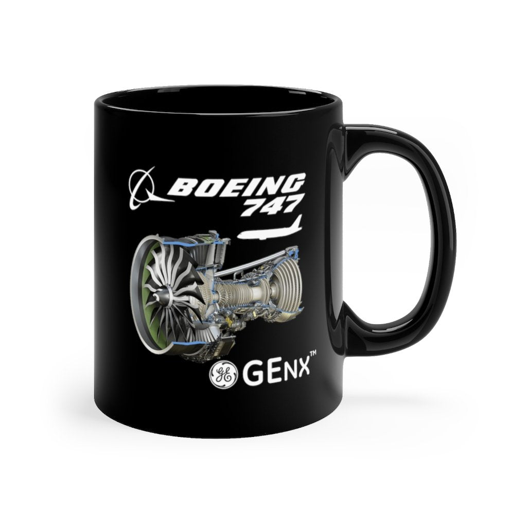 BOEING 747  DESIGNED MUG Printify