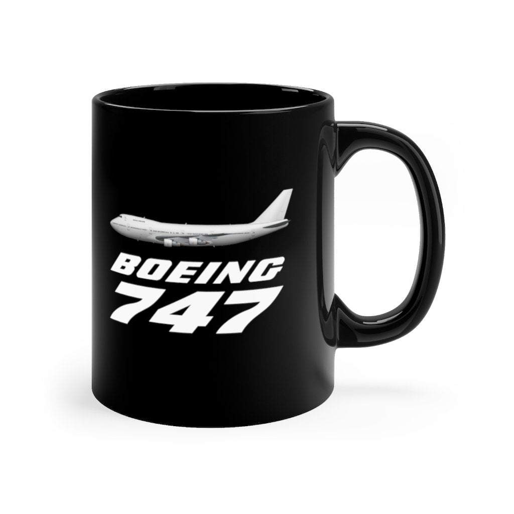 BOEING 747  DESIGNED MUG Printify