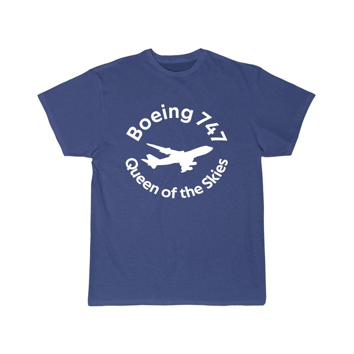 BOEING 747 QUEEN OF THE SKIES T SHIRT THE AV8R