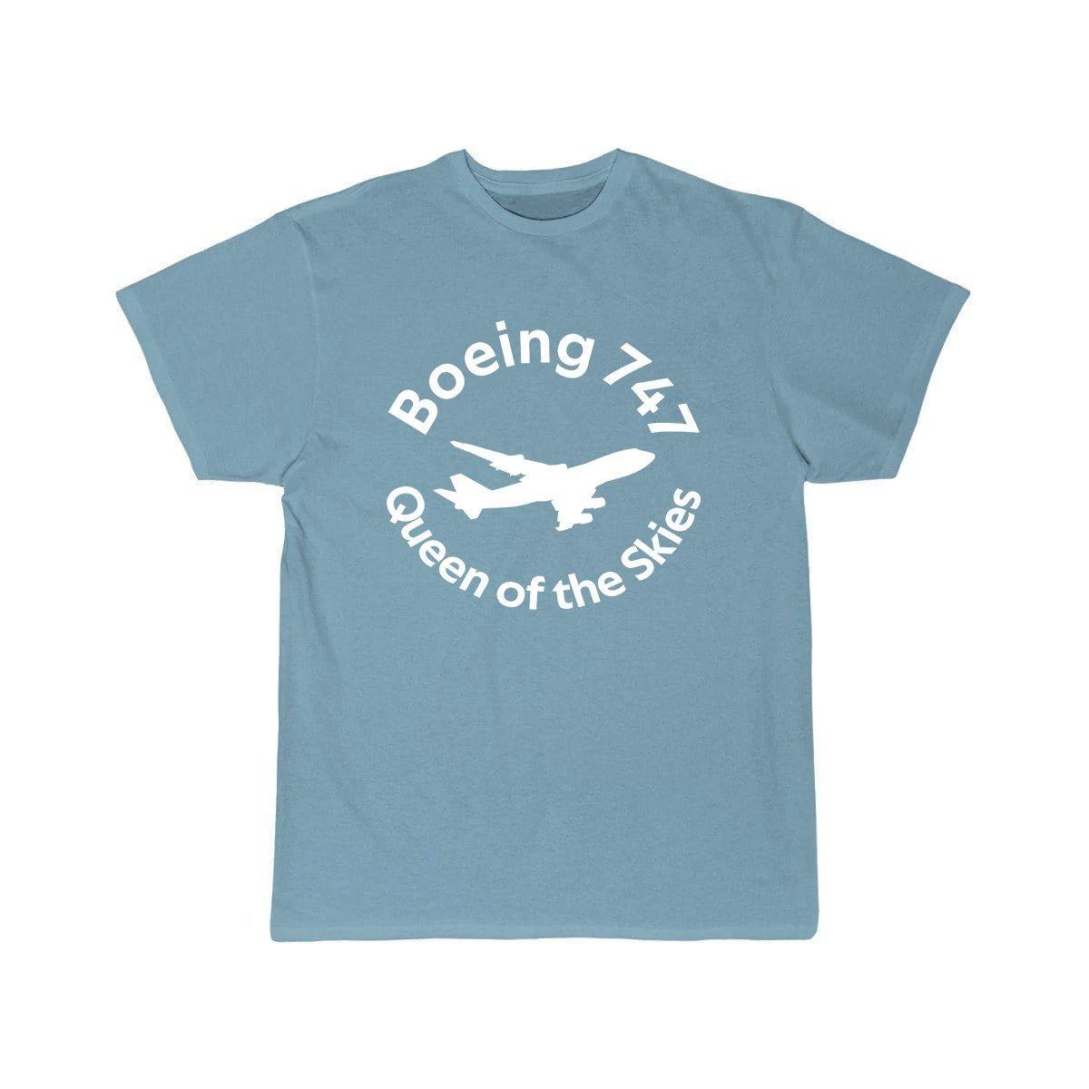 BOEING 747 QUEEN OF THE SKIES T SHIRT THE AV8R