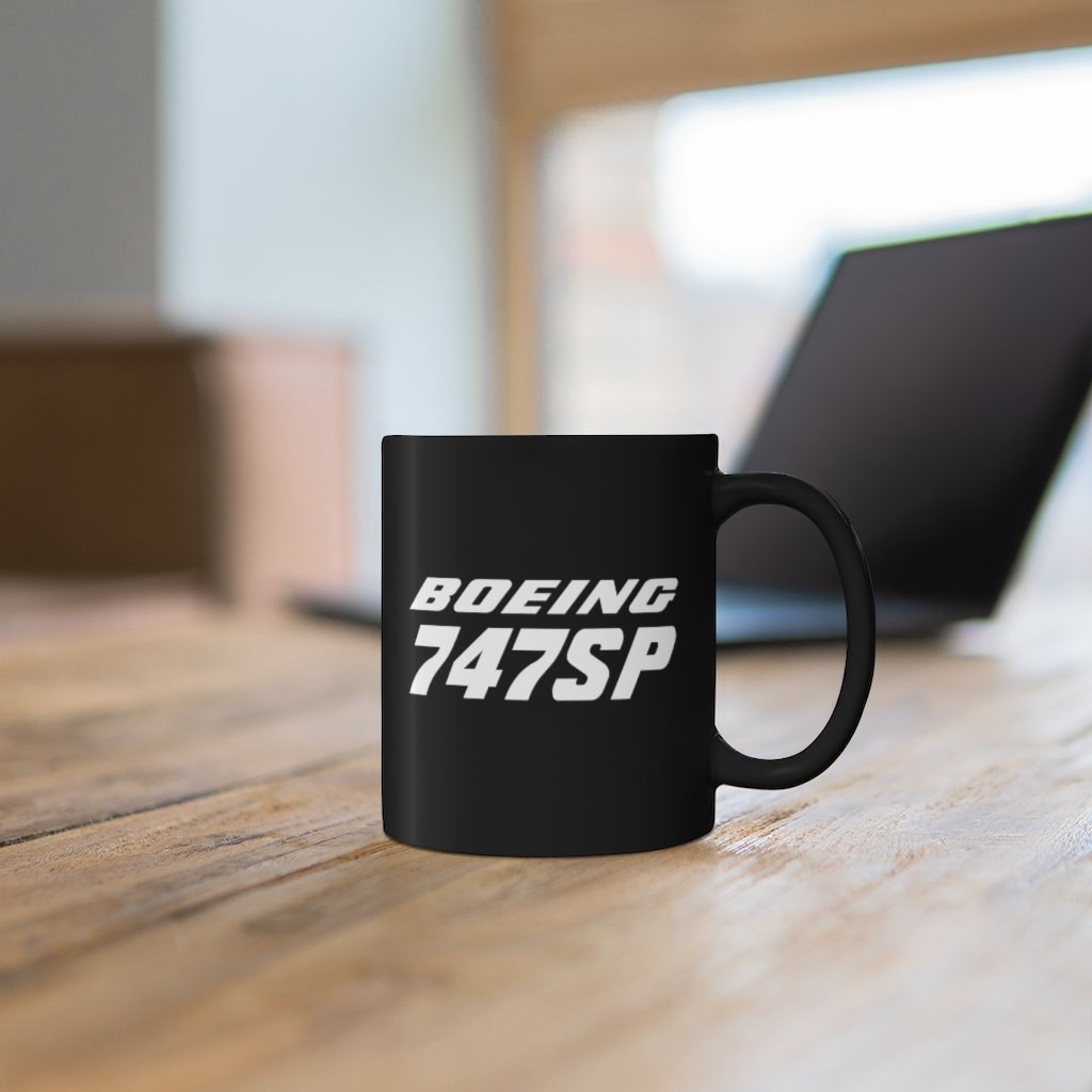 BOEING 747 SP  DESIGNED MUG Printify