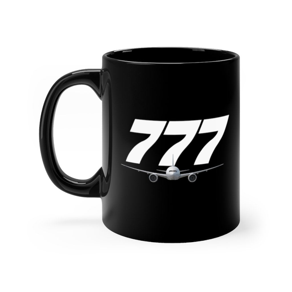 BOEING 777  DESIGNED MUG Printify