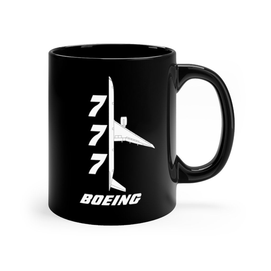 BOEING  777  DESIGNED MUG Printify