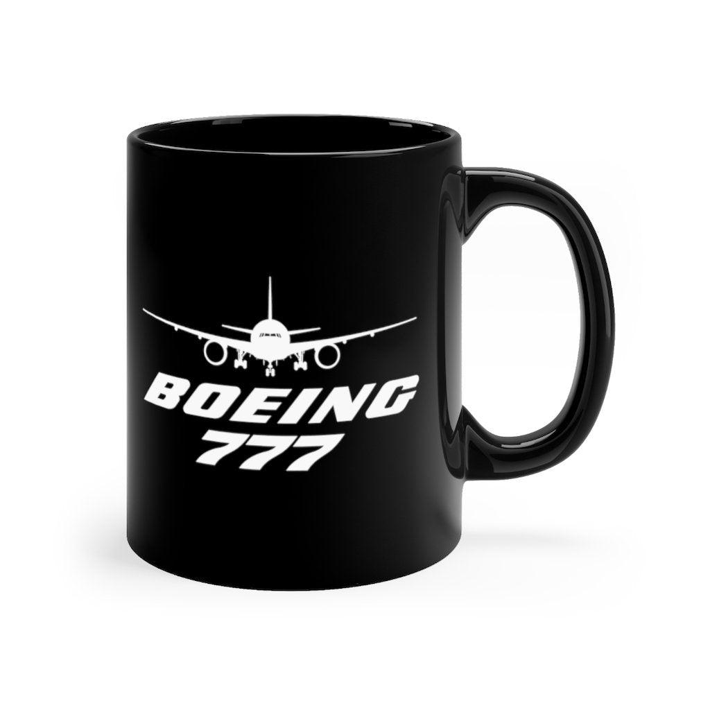 BOEING 777  DESIGNED MUG Printify