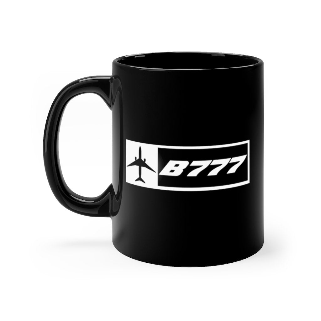 BOEING 777  DESIGNED MUG Printify