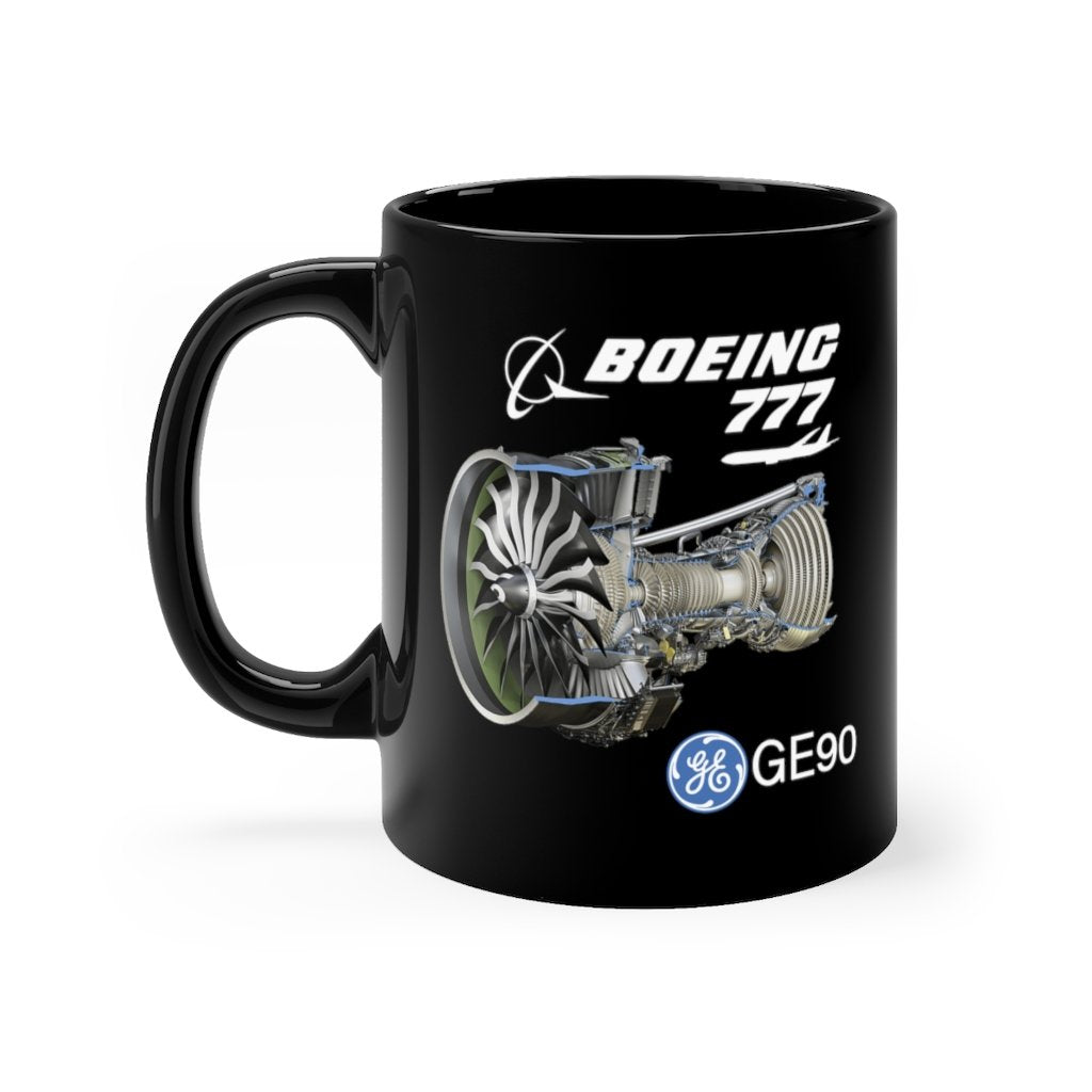 BOEING 777  DESIGNED MUG Printify