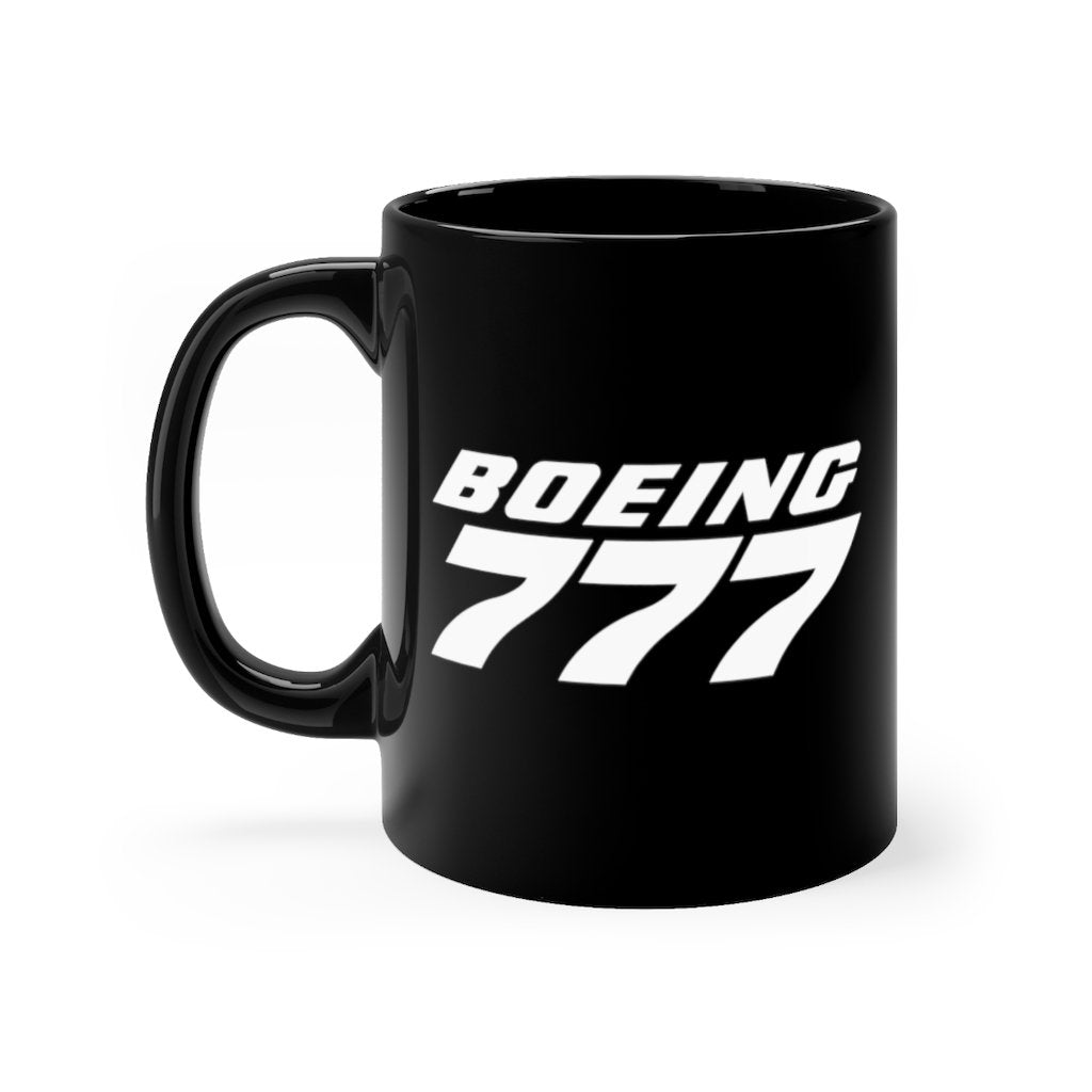 BOEING 777  DESIGNED MUG Printify