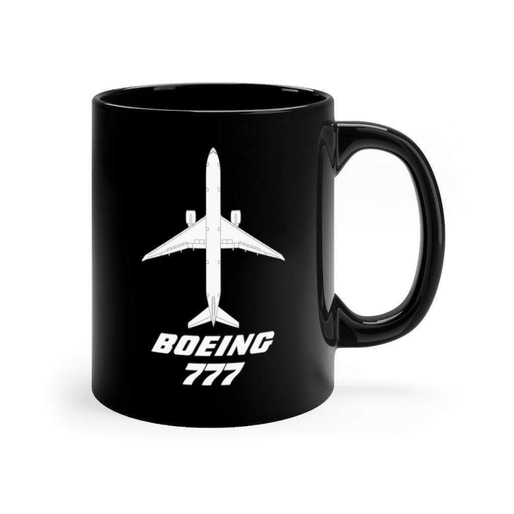 BOEING  777  DESIGNED MUG Printify