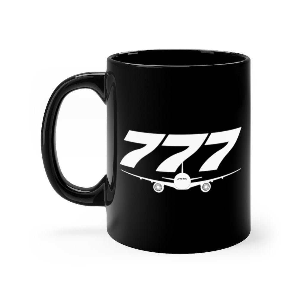 BOEING 777  DESIGNED MUG Printify