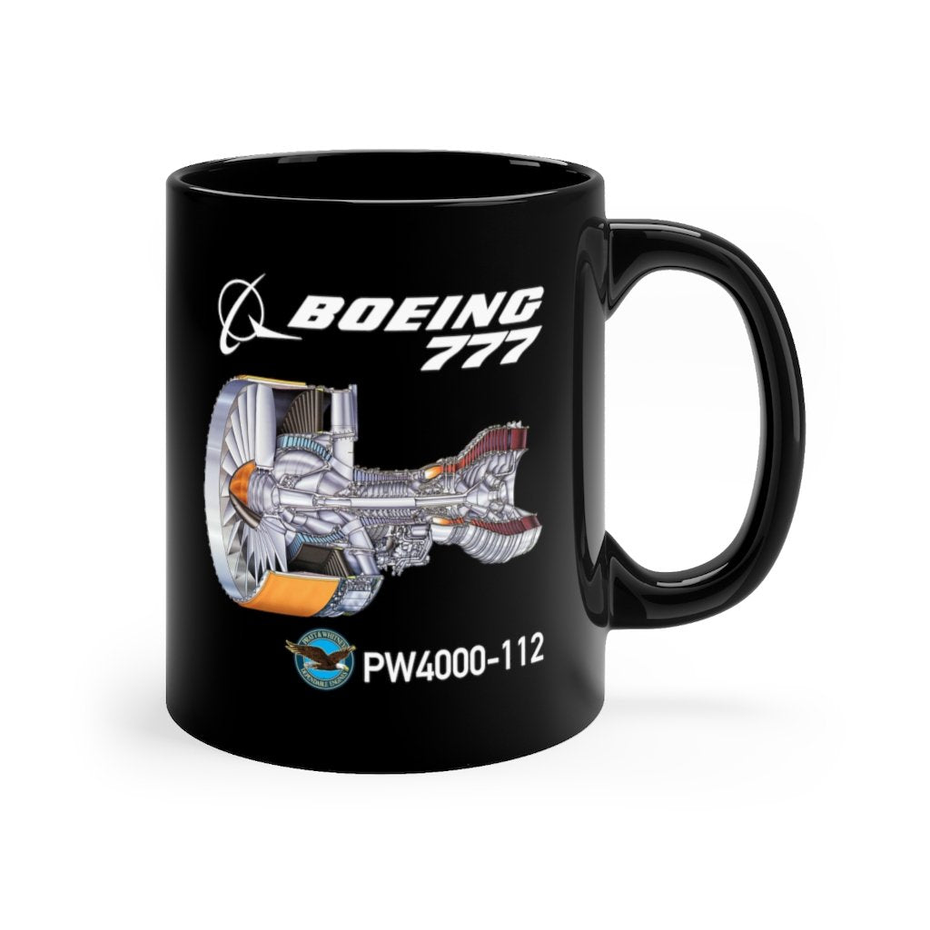 BOEING 777  DESIGNED MUG Printify