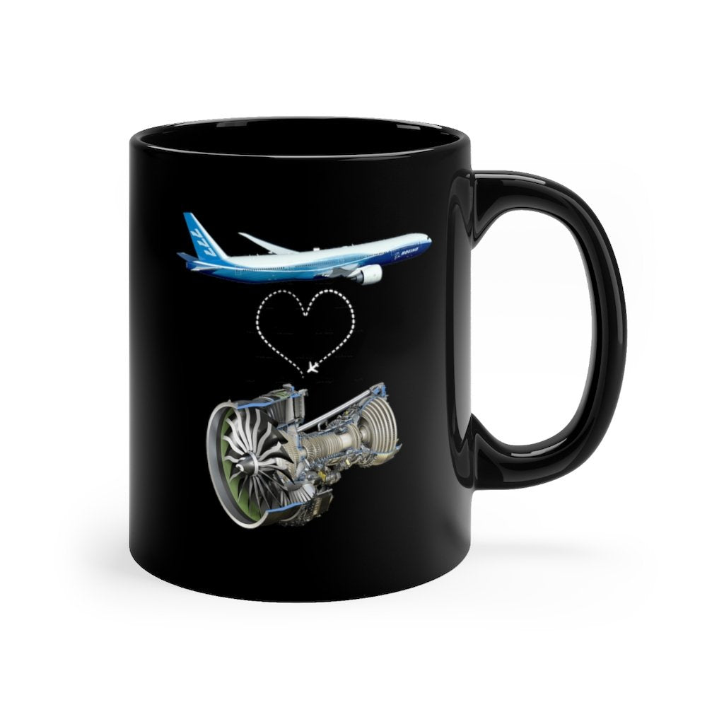 BOEING 777  DESIGNED MUG Printify