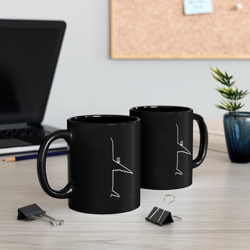 BOEING 777  DESIGNED MUG Printify