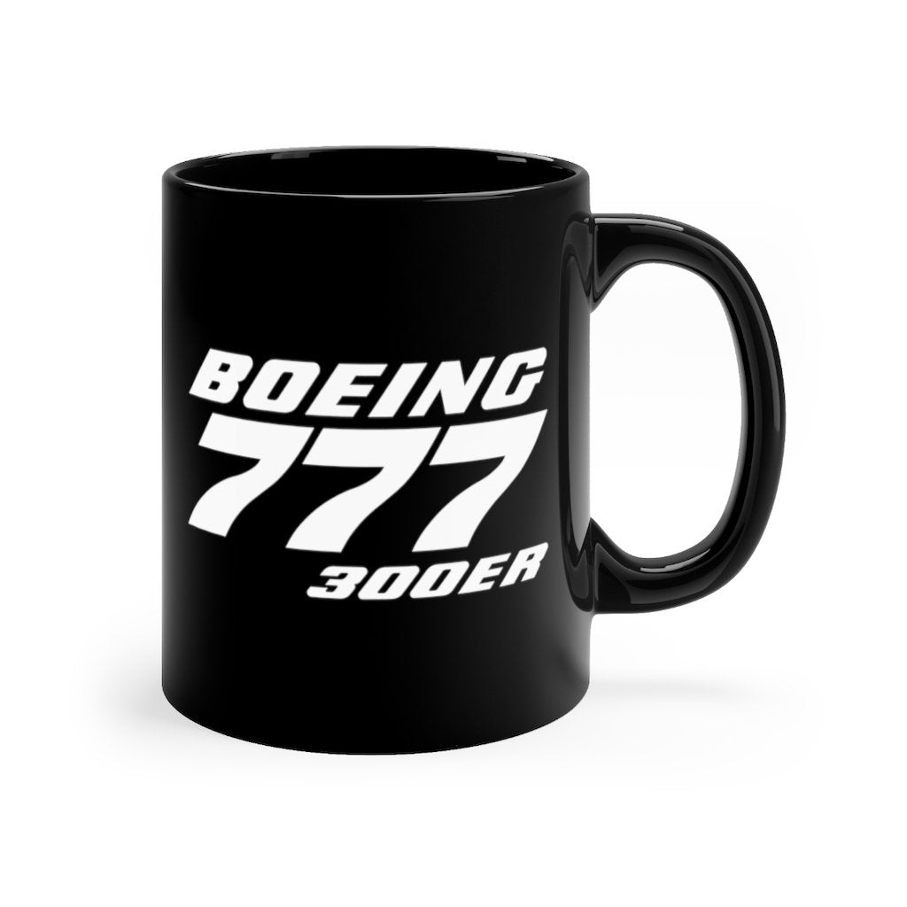 BOEING 777  DESIGNED MUG Printify