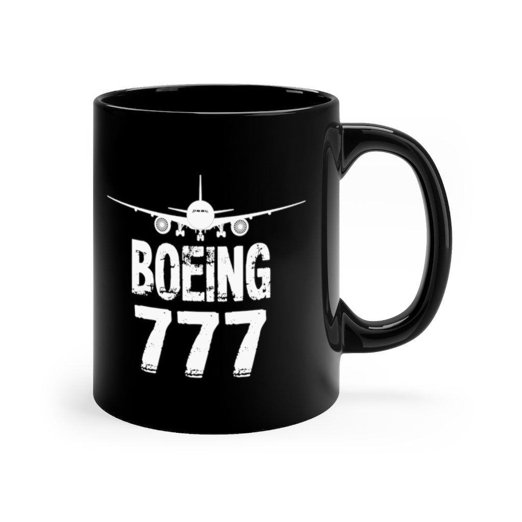 BOEING 777  DESIGNED MUG Printify