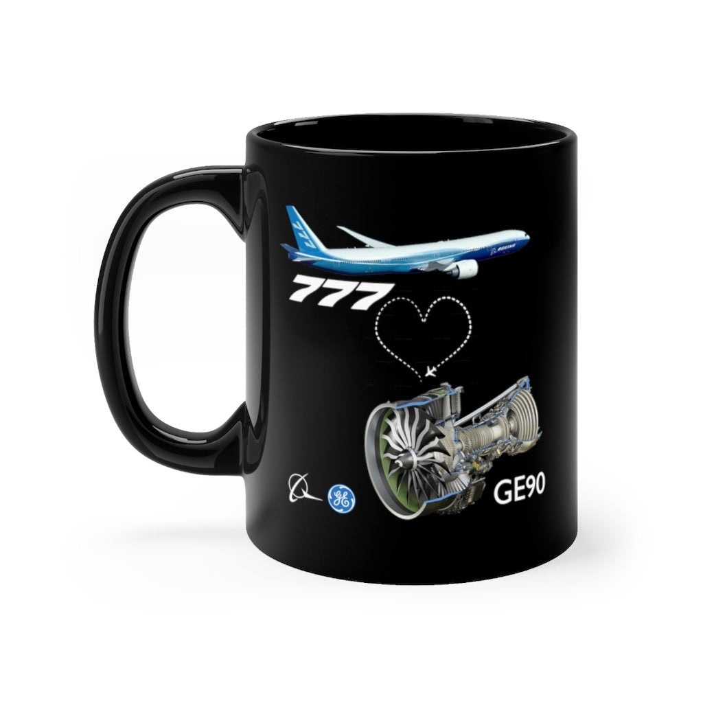 BOEING 777  DESIGNED MUG Printify