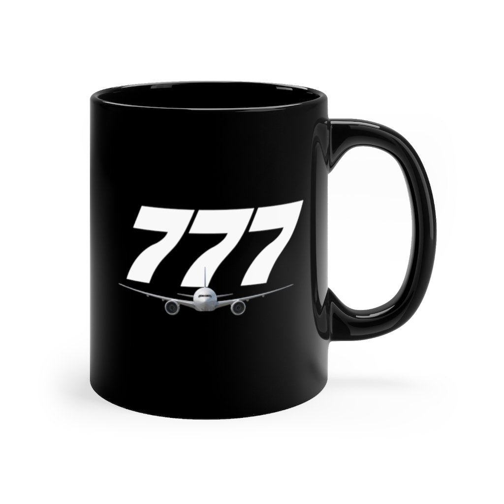 BOEING 777  DESIGNED MUG Printify