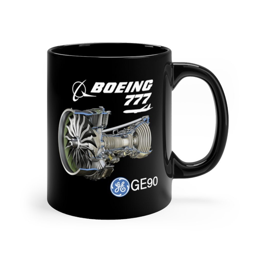 BOEING 777  DESIGNED MUG Printify