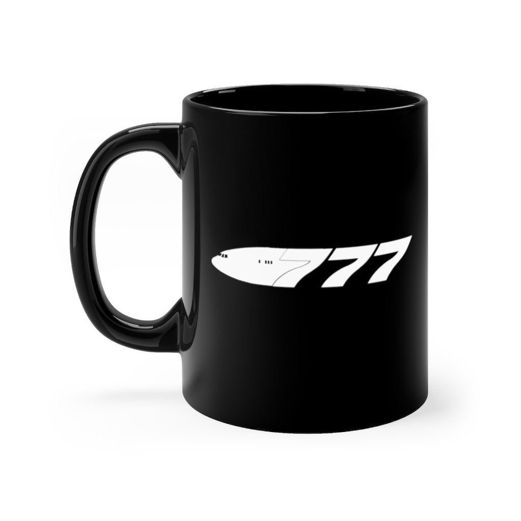 BOEING 777  DESIGNED MUG Printify