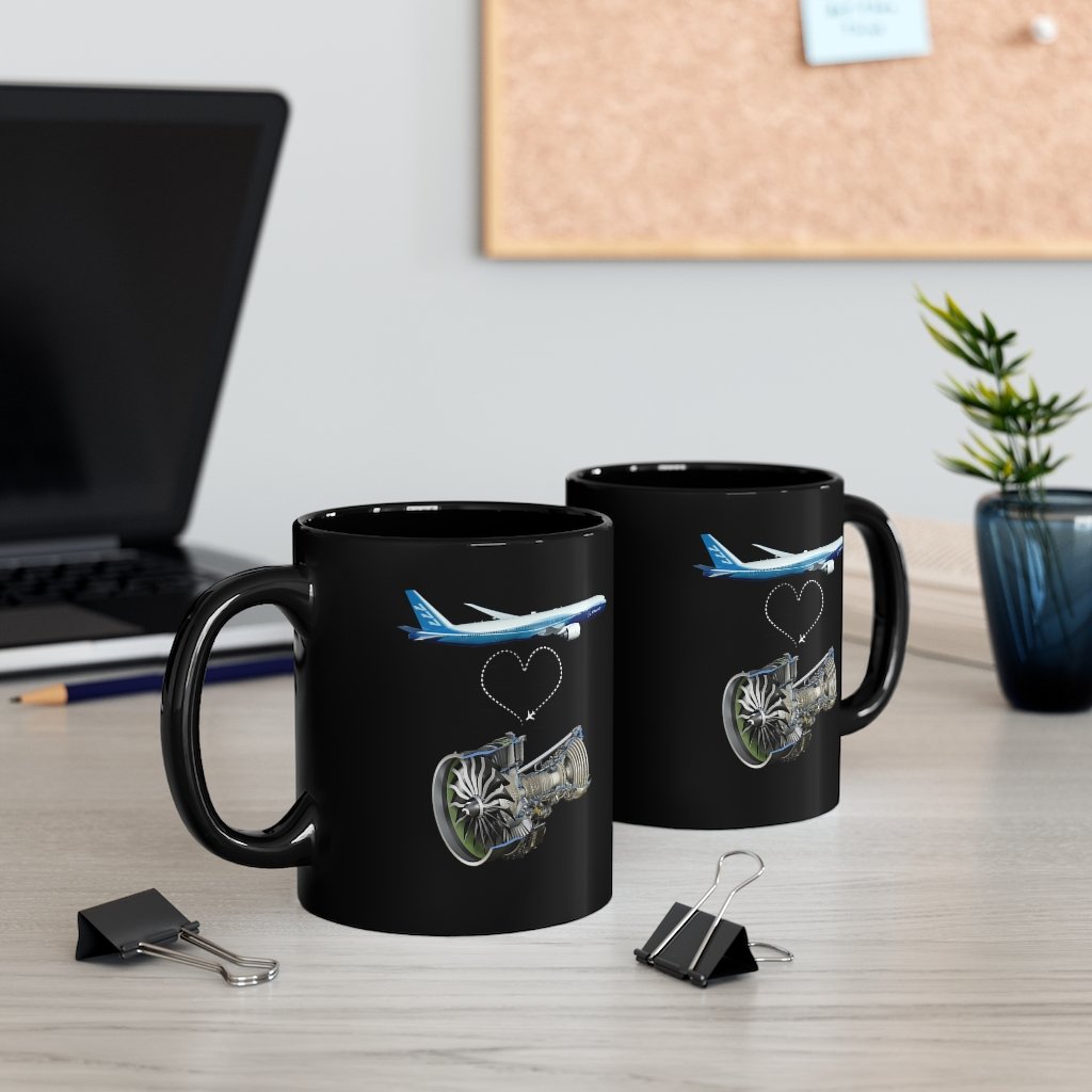 BOEING 777  DESIGNED MUG Printify