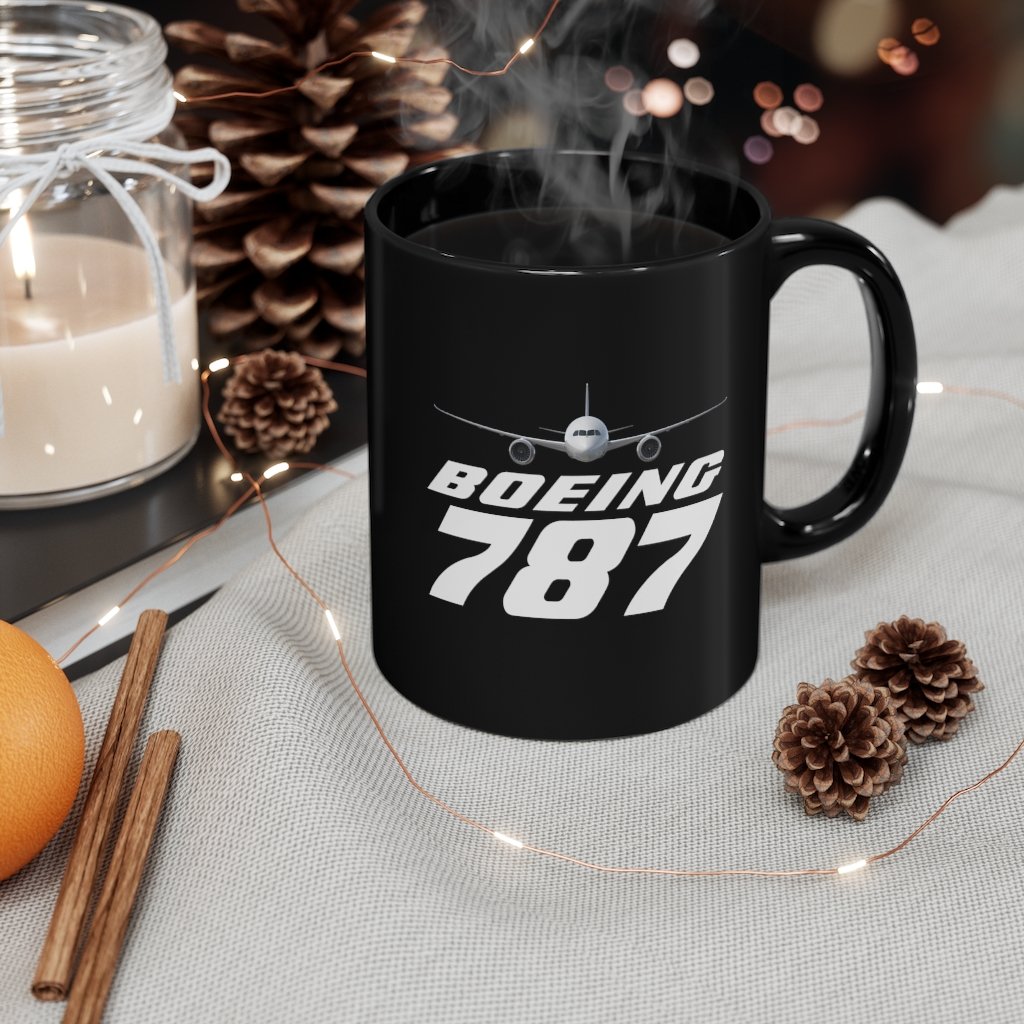 BOEING 787  DESIGNED MUG Printify