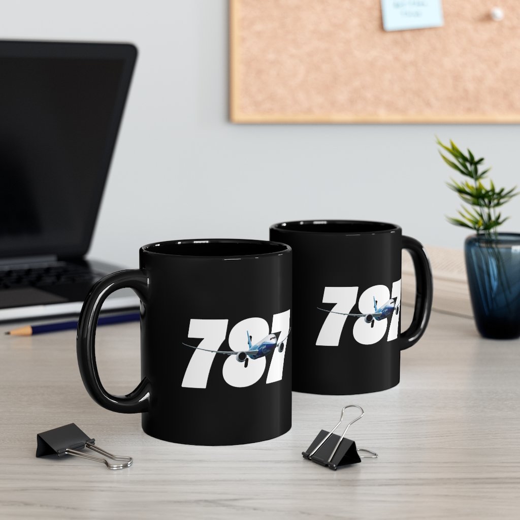 BOEING 787  DESIGNED MUG Printify