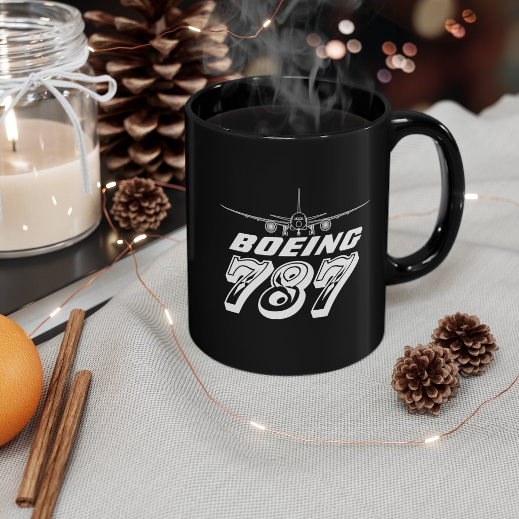 BOEING 787  DESIGNED MUG Printify