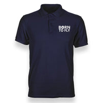 Thumbnail for BORN TO FLY POLO SHIRT THE AV8R