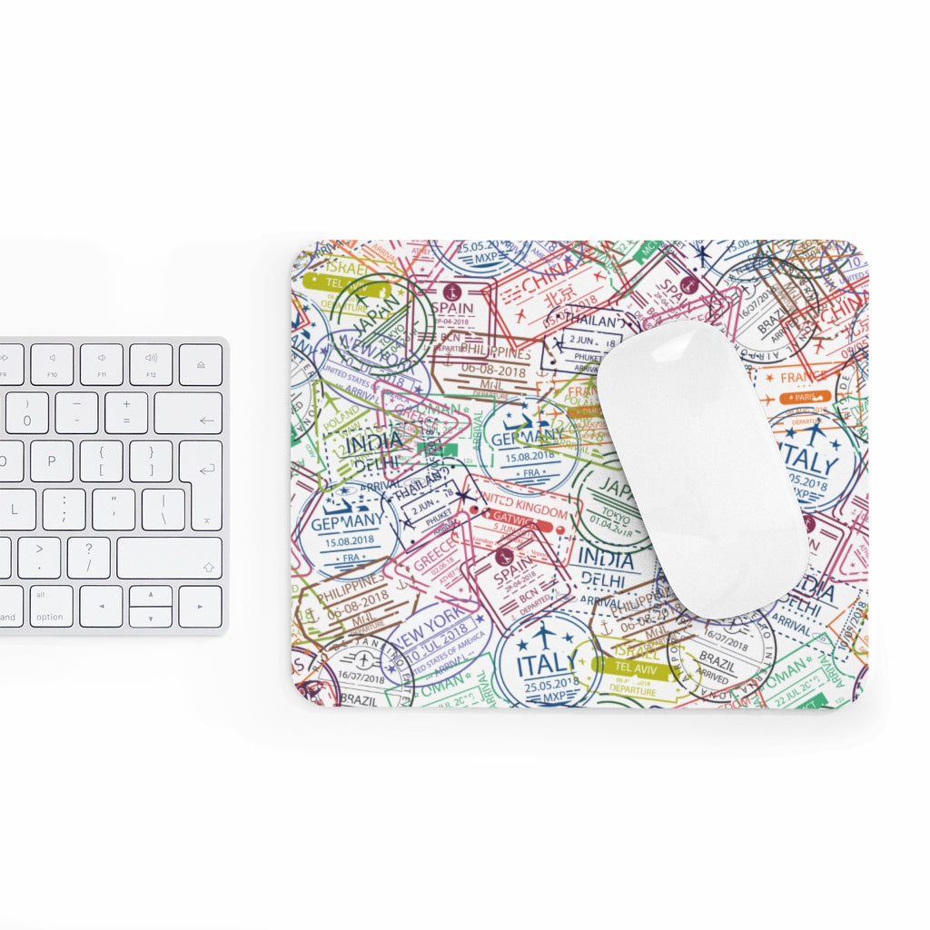 TRAVEL AROUND-  MOUSE PAD Printify