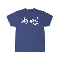 Thumbnail for sky girl Flight Attendant Cabin Crew Job T-SHIRT THE AV8R