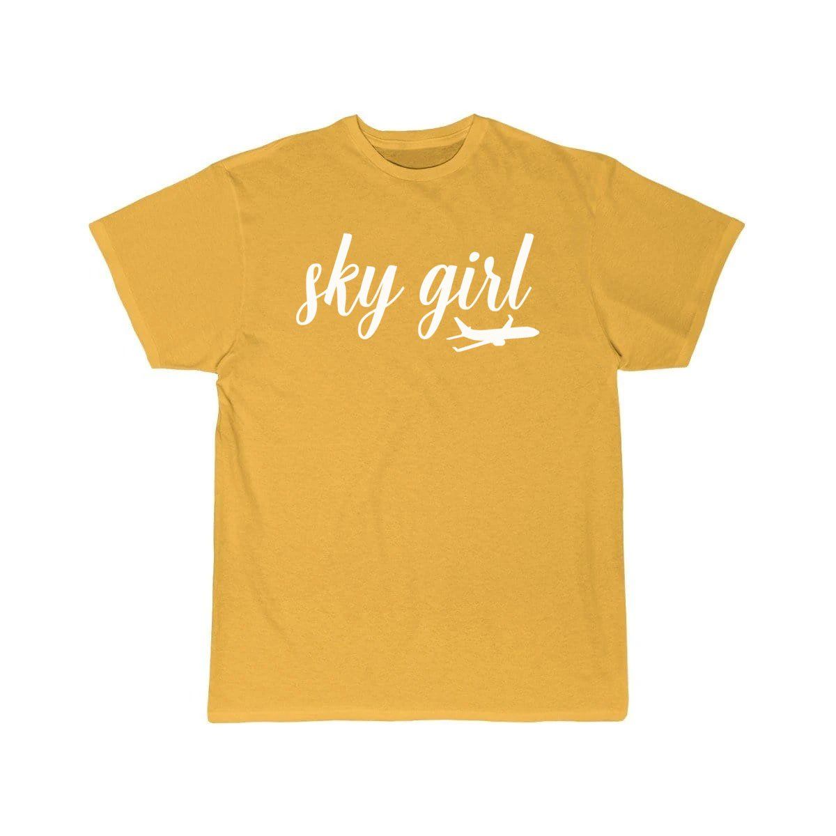 sky girl Flight Attendant Cabin Crew Job T-SHIRT THE AV8R