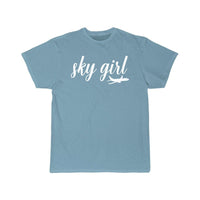 Thumbnail for sky girl Flight Attendant Cabin Crew Job T-SHIRT THE AV8R