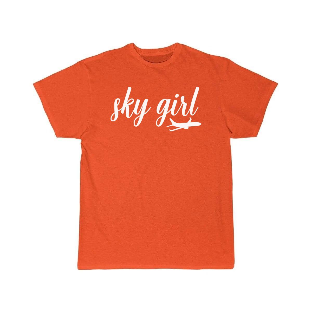 sky girl Flight Attendant Cabin Crew Job T-SHIRT THE AV8R