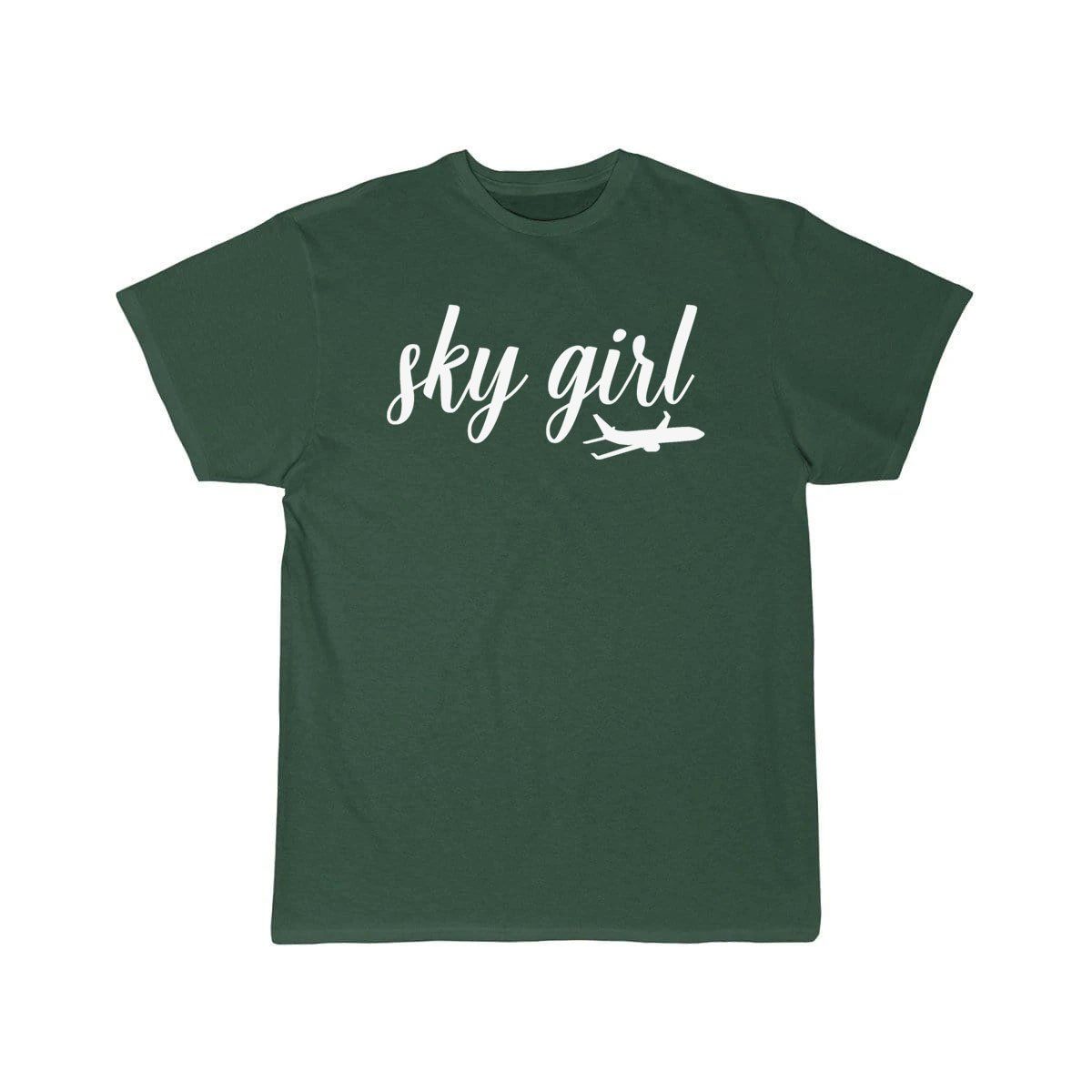 sky girl Flight Attendant Cabin Crew Job T-SHIRT THE AV8R