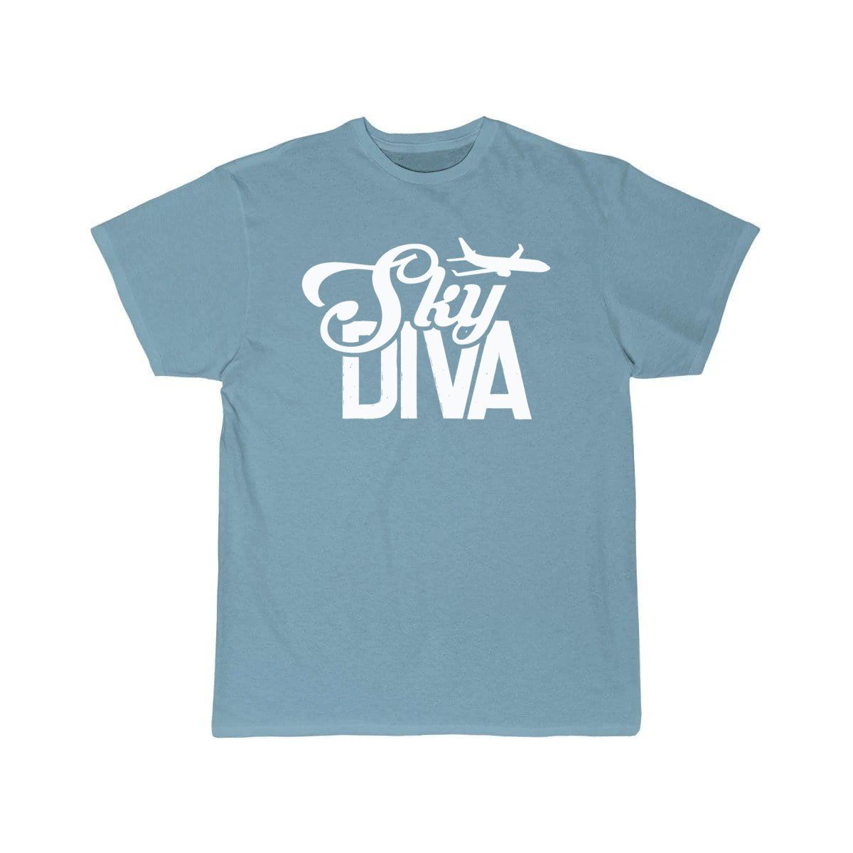 Sky Diva Flight Attendant Job Cabin Crew Aviation T-SHIRT THE AV8R