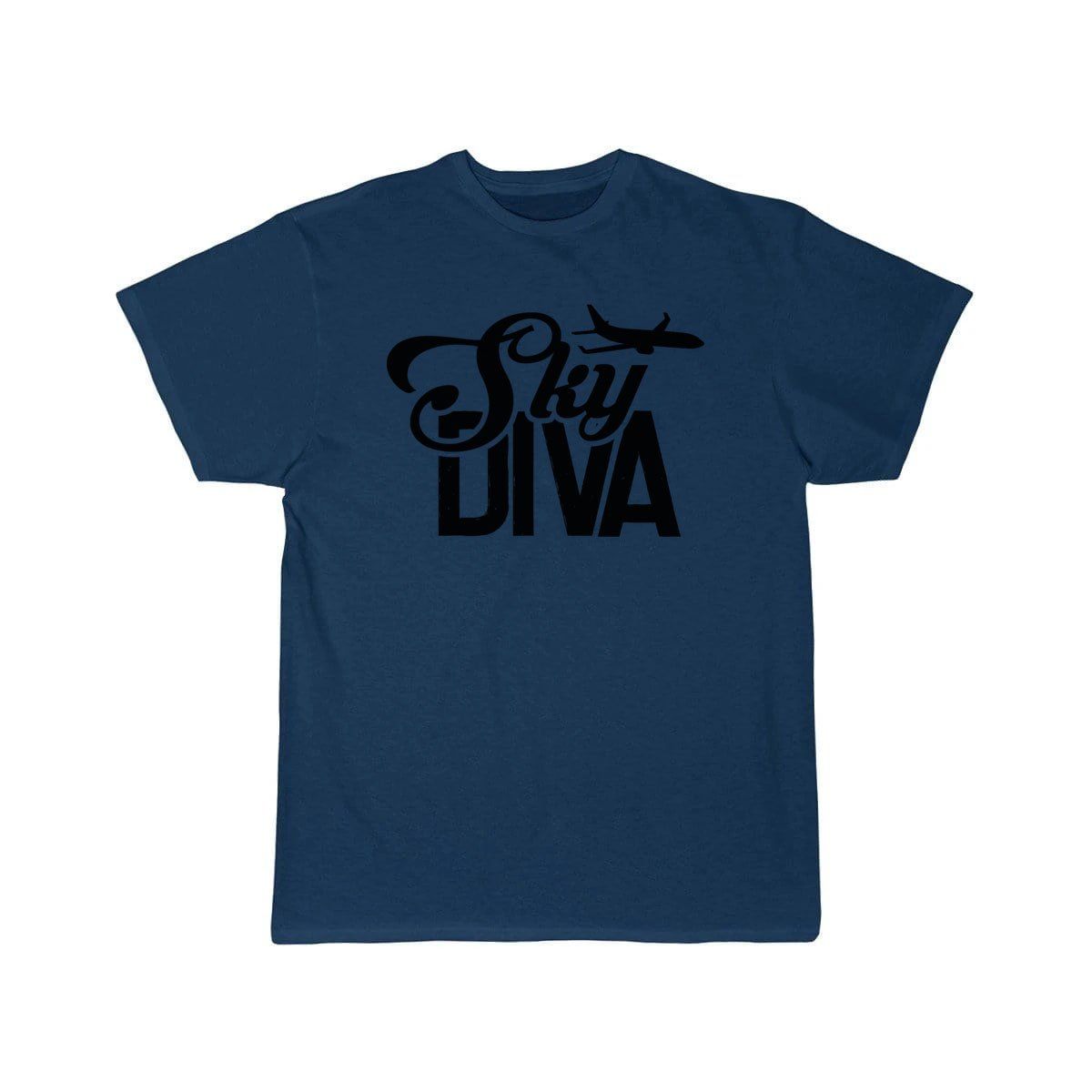 Sky Diva Flight Attendant Job Cabin Crew Aviation  T-SHIRT THE AV8R