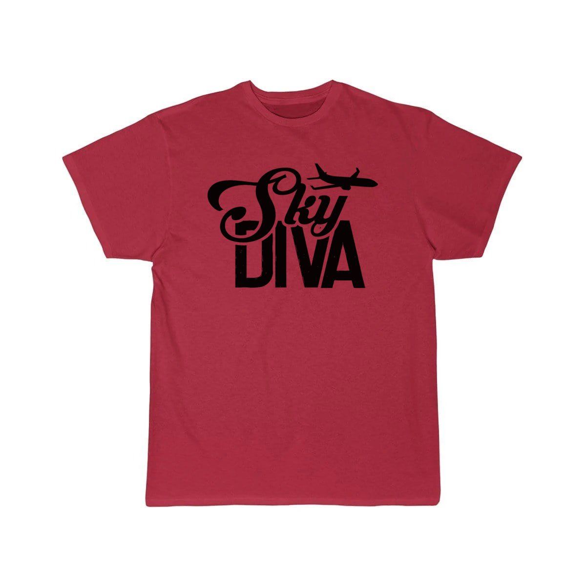 Sky Diva Flight Attendant Job Cabin Crew Aviation  T-SHIRT THE AV8R