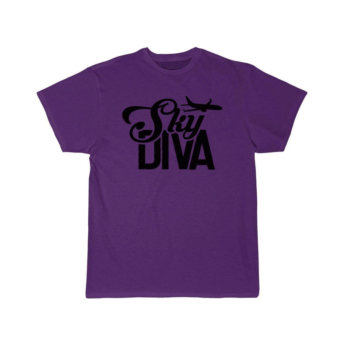 Sky Diva Flight Attendant Job Cabin Crew Aviation  T-SHIRT THE AV8R