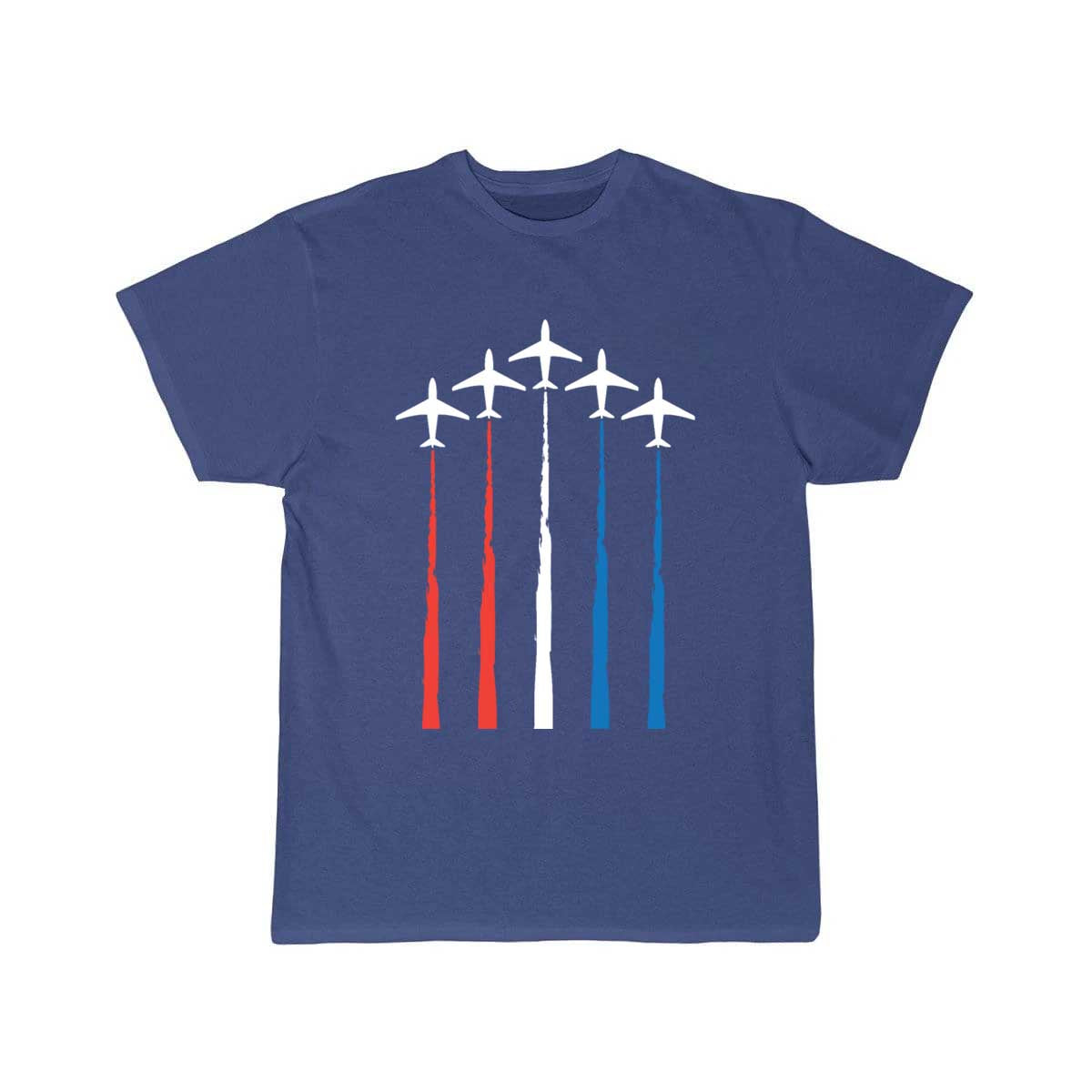 Red White Blue Airplanes  Fly Airplane T-SHIRT THE AV8R