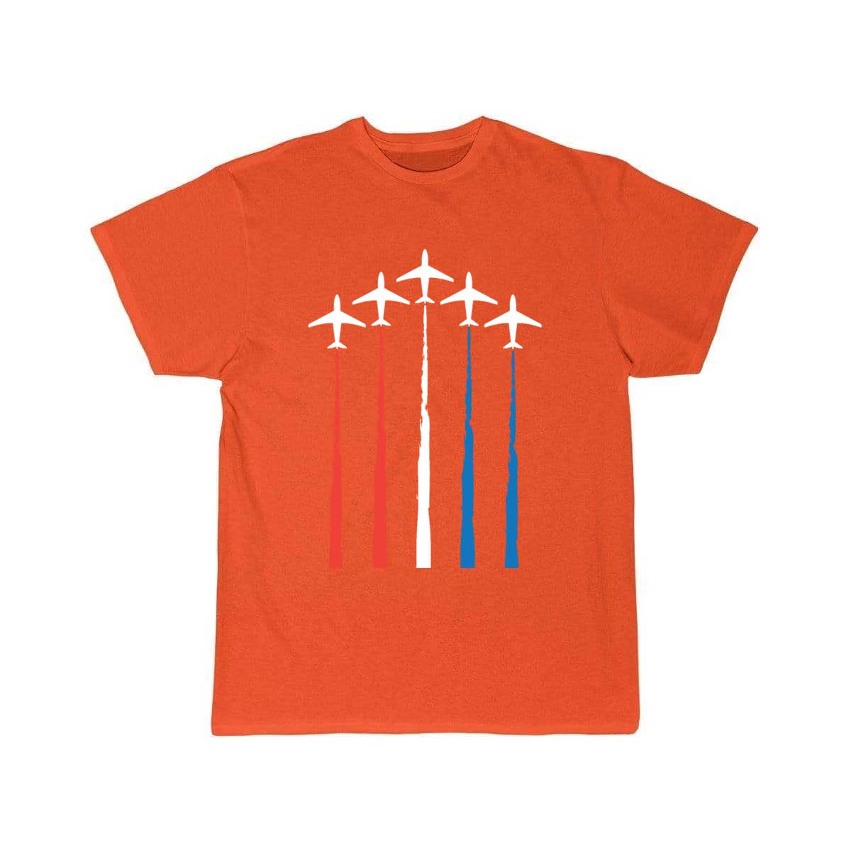 Red White Blue Airplanes  Fly Airplane T-SHIRT THE AV8R