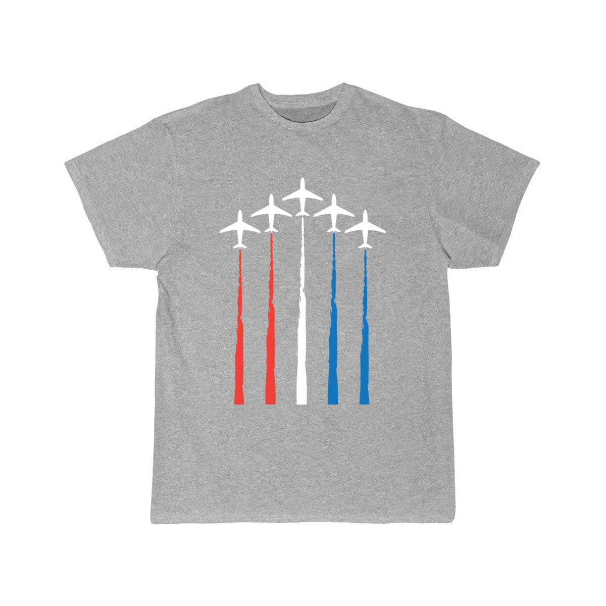 Red White Blue Airplanes  Fly Airplane T-SHIRT THE AV8R