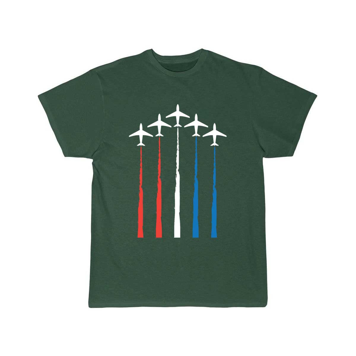 Red White Blue Airplanes  Fly Airplane T-SHIRT THE AV8R