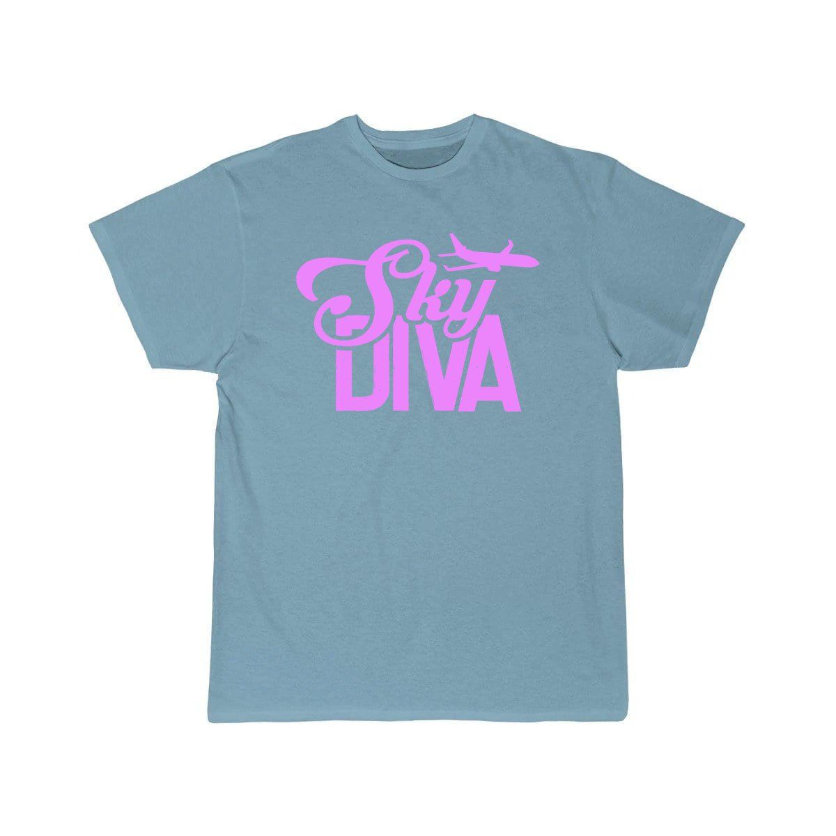 Sky Diva Flight Attendant Job Cabin Crew Aviation  T-SHIRT THE AV8R