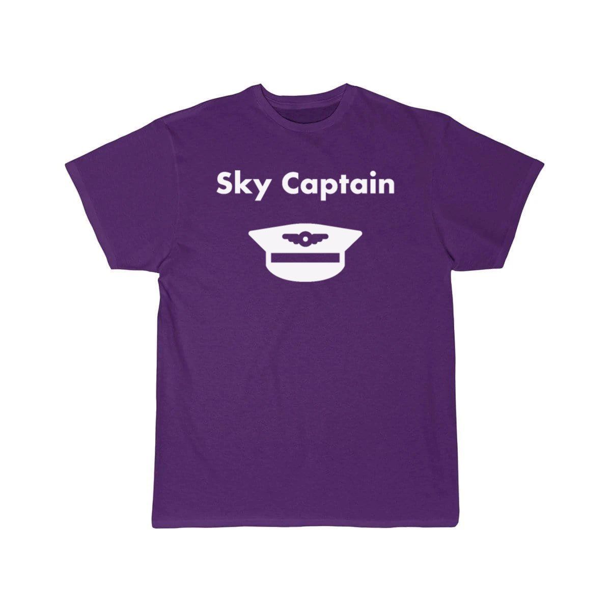 Sky Captain Airline Pilot Hat Light-Monotone T-SHIRT THE AV8R