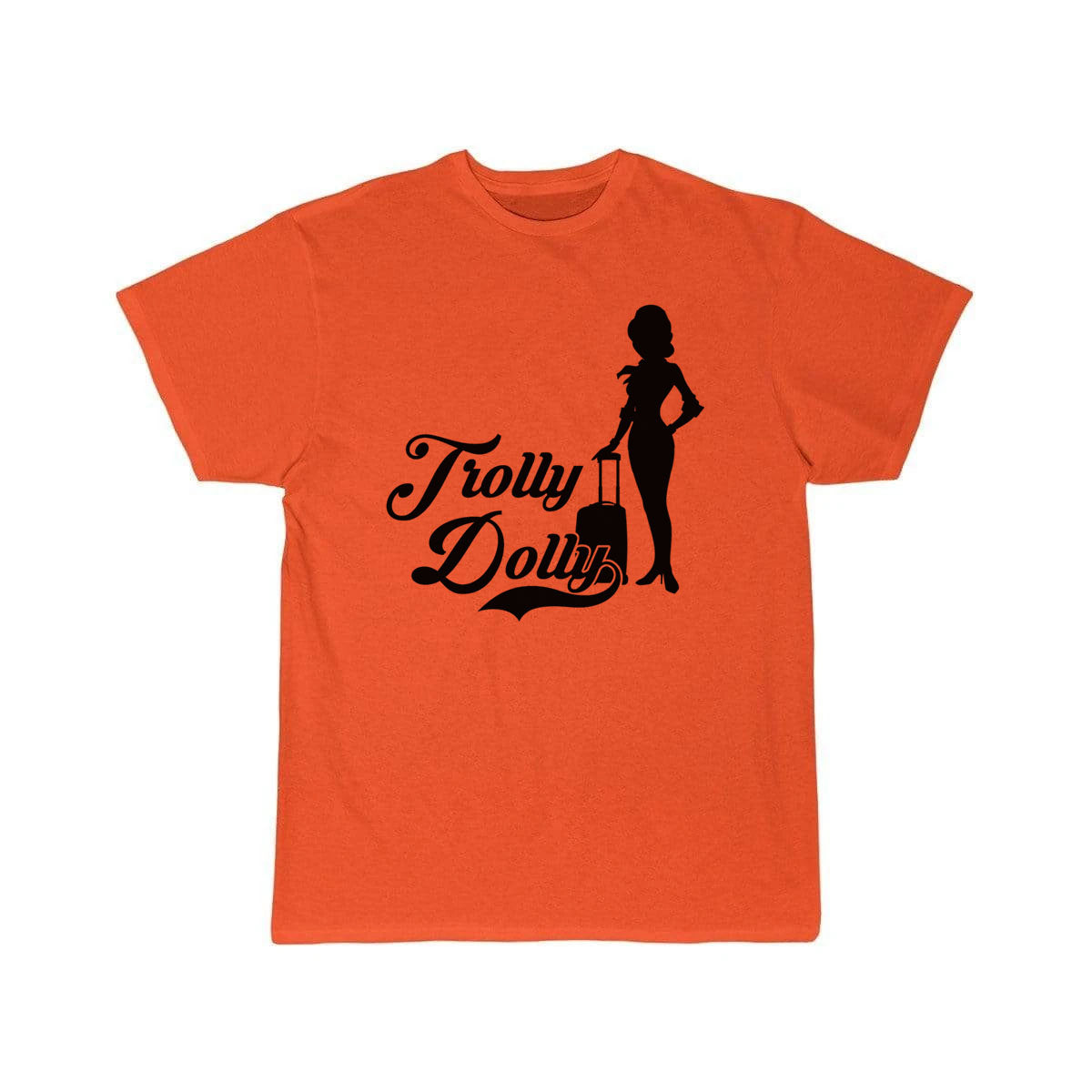 Trolly Dolly Flight Attendant Cabin Crew Job T-SHIRT THE AV8R