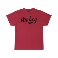 Thumbnail for sky boy Flight Attendant Steward Job Cabin Crew T-SHIRT THE AV8R