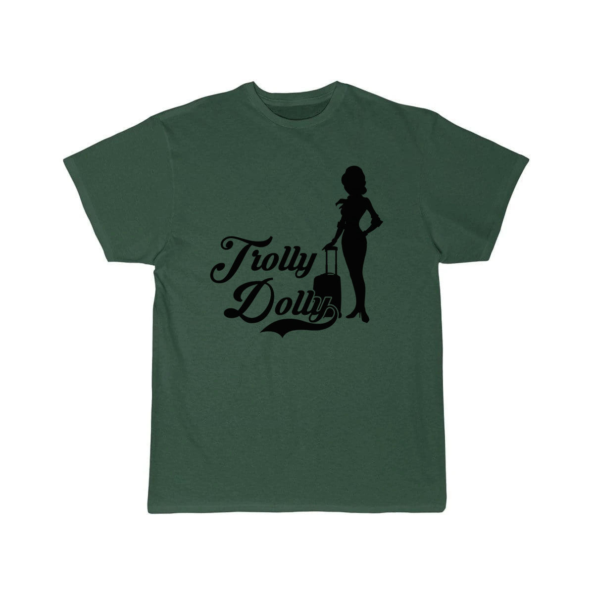 Trolly Dolly Flight Attendant Cabin Crew Job T-SHIRT THE AV8R