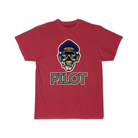 Thumbnail for Skull pilot T-SHIRT THE AV8R