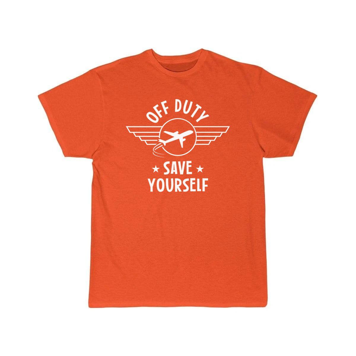 Off Duty Save Yourself T-SHIRT THE AV8R