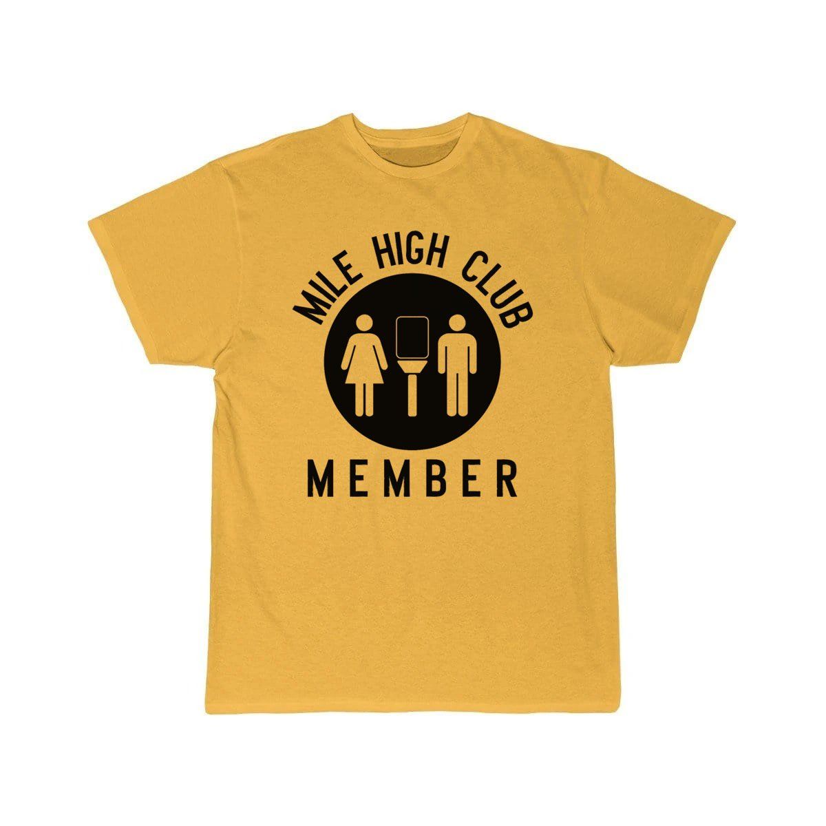 Mile High Club Aviation WC Lavatory Sex T-SHIRT THE AV8R